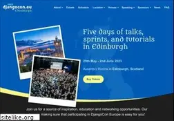 Sites similar to djangocon.eu