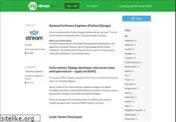 Sites similar to djangogigs.com