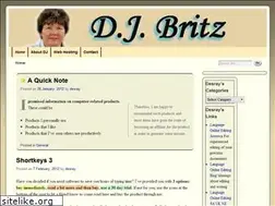 Sites similar to djbritz.com