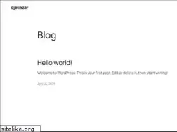 Sites similar to djeliazar.com