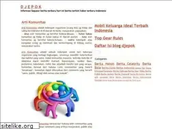 Sites similar to djepok.blogspot.com