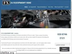Sites similar to djequipment-hire.co.uk