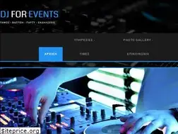 Sites similar to djforevents.gr