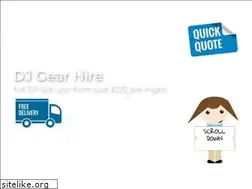 Sites similar to djgearhire.com