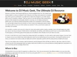 Sites similar to djmusicgeek.com