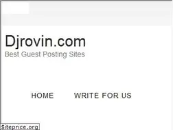 Sites similar to djrovin.com