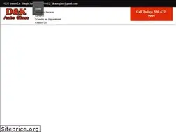 Sites similar to dkautoglass.com