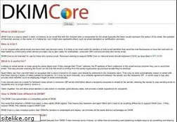 Sites similar to dkimcore.org