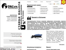 Sites similar to dklex.ee