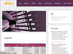 Sites similar to dkt.hu