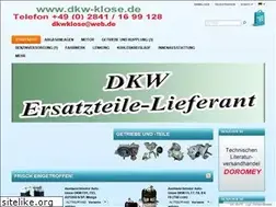 Sites similar to dkwklose.de