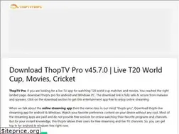 Sites similar to dl-thoptvforpc.com