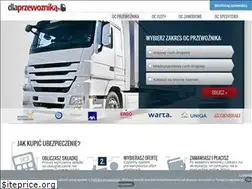 Sites similar to dlaprzewoznika.pl