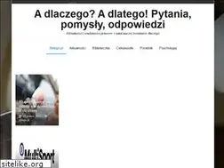 Sites similar to dlatego.pl