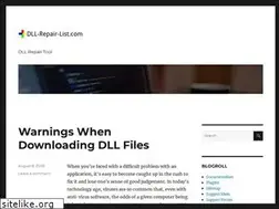 Sites similar to dll-repair-list.com