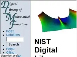 Sites similar to dlmf.nist.gov
