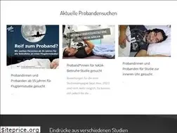Sites similar to dlr-probandensuche.de