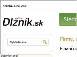 Sites similar to dlznik.zoznam.sk