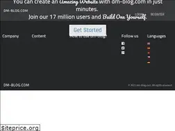 Sites similar to dm-blog.com
