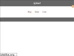 Sites similar to dm3.github.io