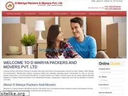 Sites similar to dmariyapackersmovers.in