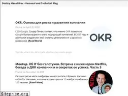 Sites similar to dmenshikov.com