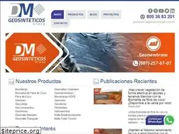 Sites similar to dmgeosinteticos.mx