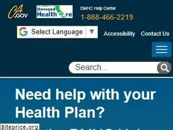 Sites similar to dmhc.ca.gov