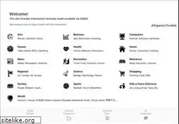 Sites similar to dmoztools.net