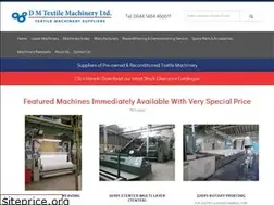 Sites similar to dmtextilemachinery.com