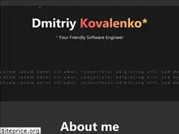 Sites similar to dmtrkovalenko.dev