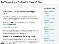 Sites similar to dmv-appointment.com