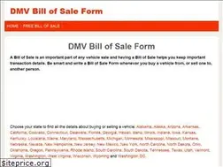 Sites similar to dmvbillofsaleform.com