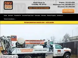 Sites similar to dmvconcrete.com
