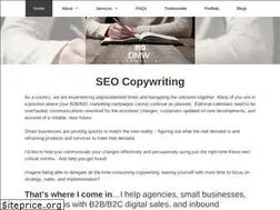 Sites similar to dmwcopywriting.com