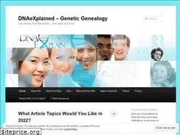 Sites similar to dnaexplain.com
