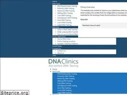 Sites similar to dnatestingclinics.co.uk