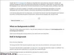 Sites similar to dndbackgrounds.net