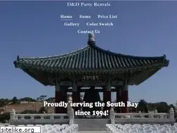 Sites similar to dndpartyrentals.com