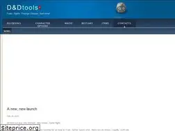 Sites similar to dndtools.net
