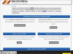 Sites similar to dniecitaprevia.es
