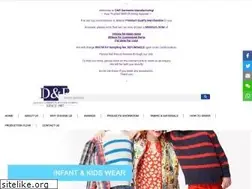 Sites similar to dnrapparels.com