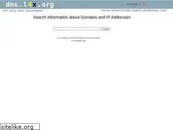 Sites similar to dns.l4x.org