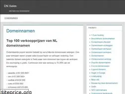 Sites similar to dnsales.nl