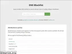 Sites similar to dnsblacklist.org