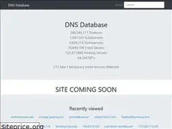 Sites similar to dnsdatabase.net
