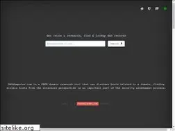 Sites similar to dnsdumpster.com