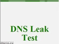 Sites similar to dnsleak.com