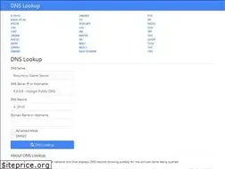 Sites similar to dnslookup.online