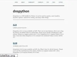 Sites similar to dnspython.org